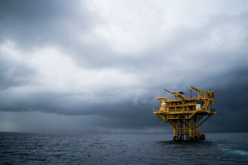 Storms are coming on remote offshore oil and gas rigs that produce raw materials for onshore...