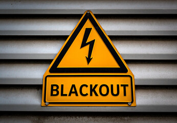 Power Blackout warning