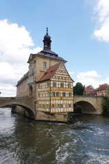 Fototapeta na wymiar Old town hall in Bamberg, Germany