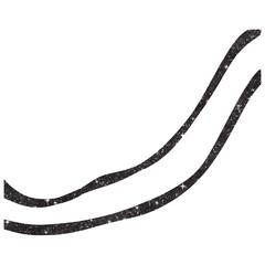 Black Shining Glitter Lines