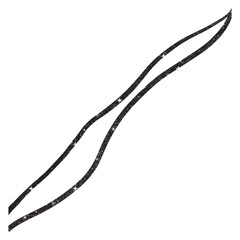 Black Sparkling Glitter Lines