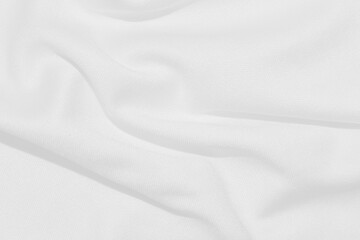 Obraz premium A clean white cloth with swaying streaks for the background.