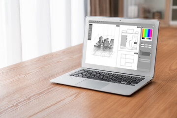 Architectural design modish software application for architect business and professional designer