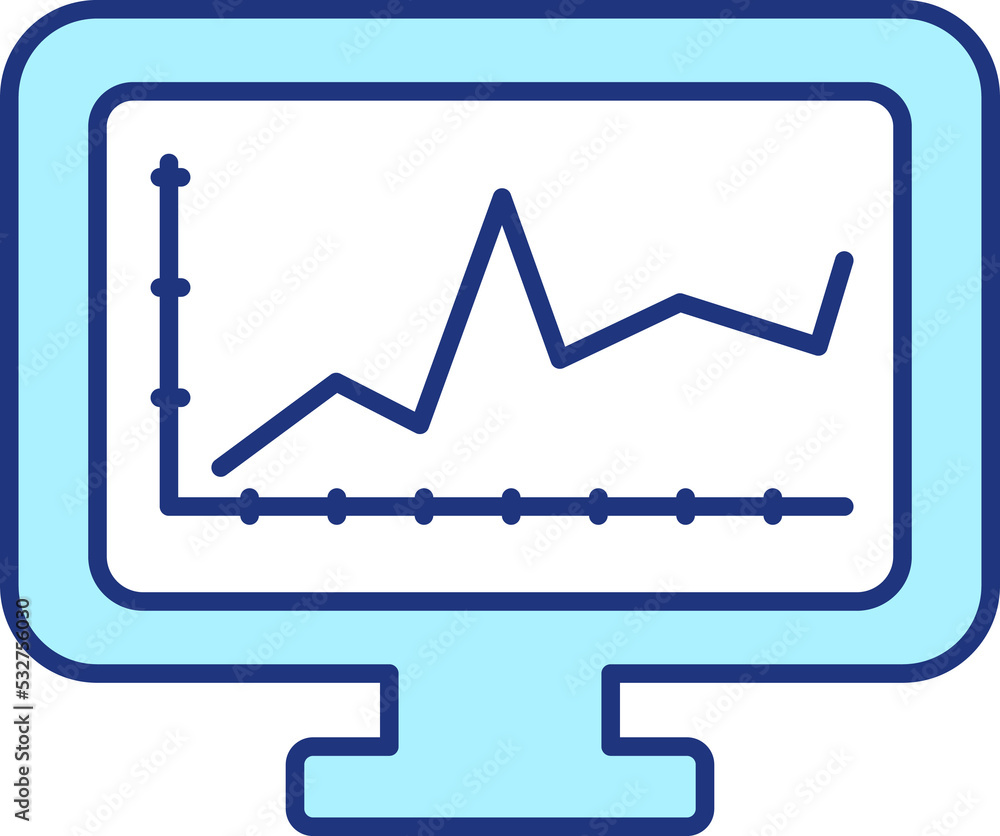 Poster business performance analysis rgb color icon. profit dynamics. evaluating workflow. measuring profit