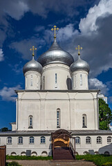 St. Nikita cathedral, years of consruction 1561—1564. Nikitsky monastery, city of Pereslavl Zalessky, Russia
