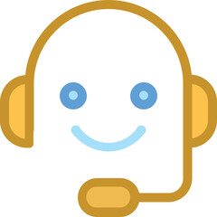 Customer Representative Vector Icon
