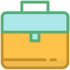 Portfolio Bag Vector Icon 