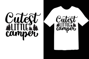 Cutest little camper svg design