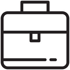 Portfolio Bag Vector Icon 