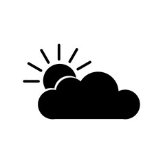 Graphic flat weather icon for your design and website