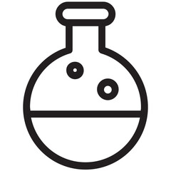 Flask Vector Icon