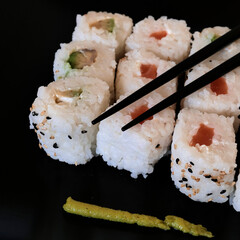 baguette et makis