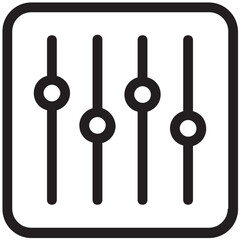 Volume Adjuster Vector Icon