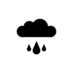 Graphic flat weather icon for your design and website