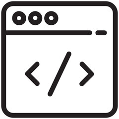 Obraz premium Code Optimization Vector Icon