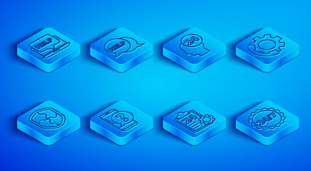 Set line Laptop and help, Speech bubble with text Help, Support operator in touch, Mobile phone question, Checklist 24 hours service, Telephone support, Shield and Clock icon. Vector