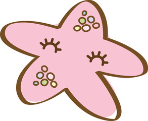 Starfish cute. Beach summer