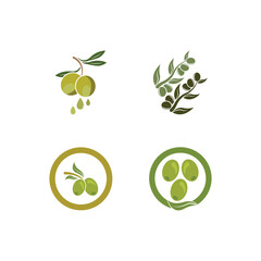 Fototapeta na wymiar Olive logo images illustration