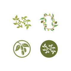 Olive logo images illustration