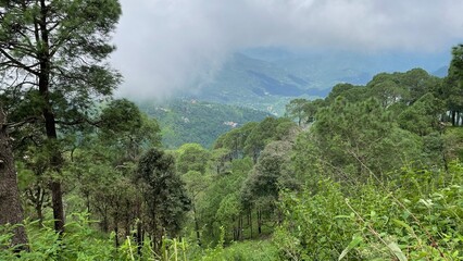 rainbow in the mountains