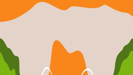 simple backgrounds and textures with colorful abstract art creations, minimalist design with aesthetic abstract organic shapes