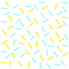 donut glaze. Decorative bright sprinkles texture pattern design	