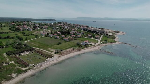 Eceabat Canakkale Turkey, Seddulbahir Village in the first world war.