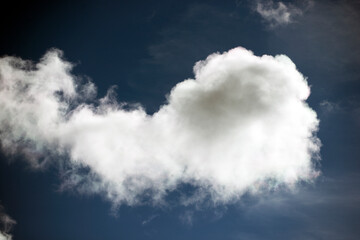 blue sky with clouds