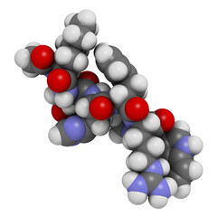 Bremelanotide female sexual dysfunction drug molecule (investigational).
