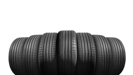 Swap winter tires for summer tires - time for summer tires. transparent PNG background