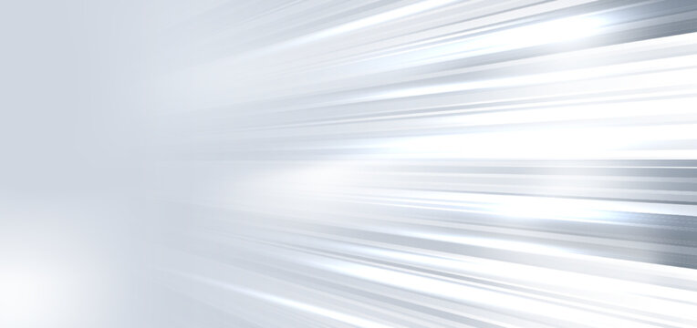 Abstract background diagonal speed motion light grey and white stripe lines.