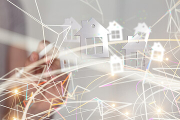 Smart home and future concept