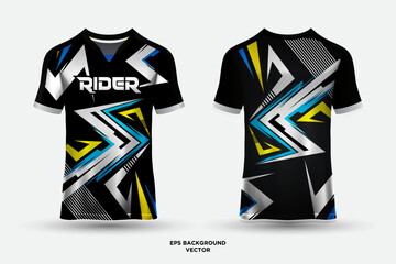 Premium and modern sports jersey design background vector