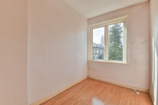 Empty room of a modern flat