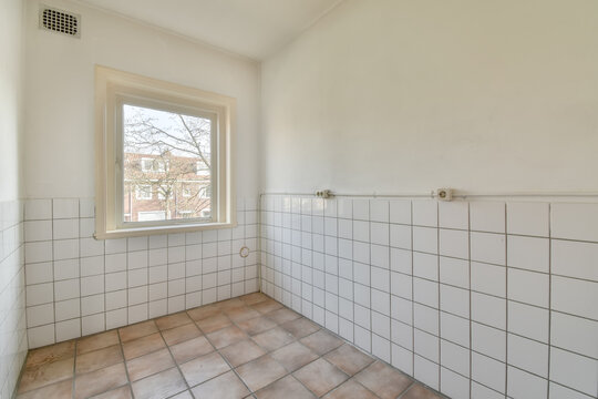 Empty room of a modern flat