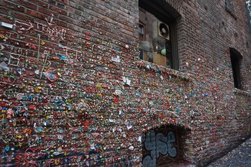 Seattle gum wall