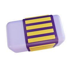 3D Illustration Eraser