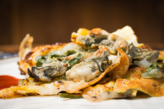 Chinese Mintai Chaotic Traditional Snack Oyster Fried