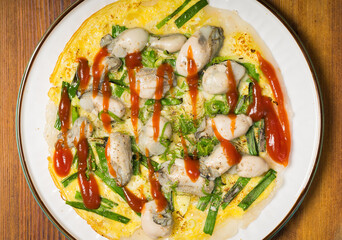 Chinese Mintai Chaotic Traditional Snack Oyster Fried