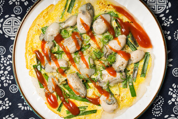 Chinese Mintai Chaotic Traditional Snack Oyster Fried