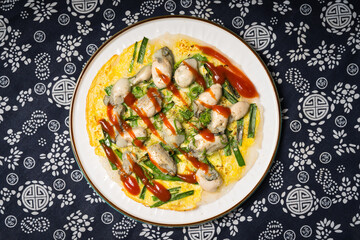 Chinese Mintai Chaotic Traditional Snack Oyster Fried