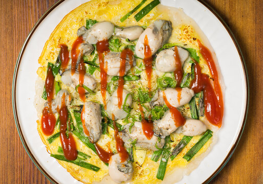 Chinese Mintai Chaotic Traditional Snack Oyster Fried