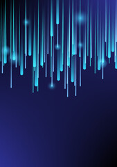 Abstract blue gradient fiber design technology background. Vector illustration.