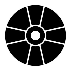 Fototapeta premium Cd Glyph Icon