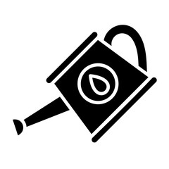 Watering Can Glyph Icon