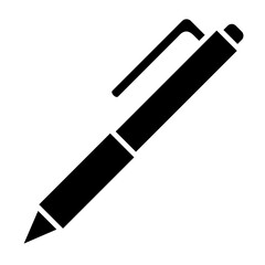 Pen Glyph Icon