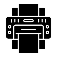 Printer Glyph Icon