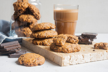 Chocolate chip cookies with almond flour