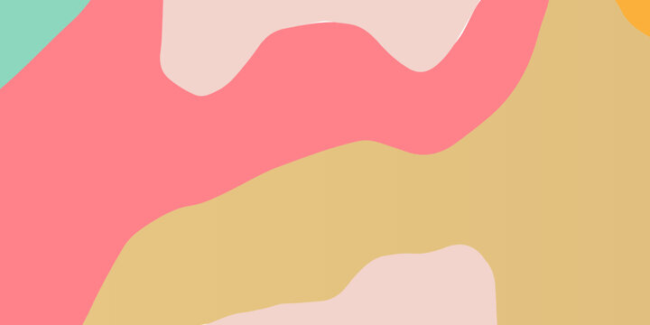 Geometric elements for abstract background. illustration of a hand holding a heart