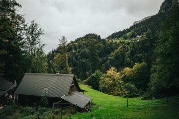 House in Austrian valley